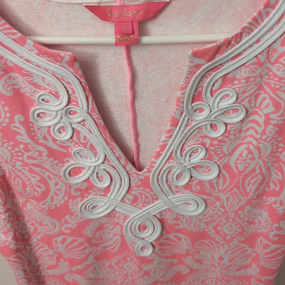 Lilly Pulitzer Pink Paisley-Print Sleeveless Dress S - Picture 5 of 6